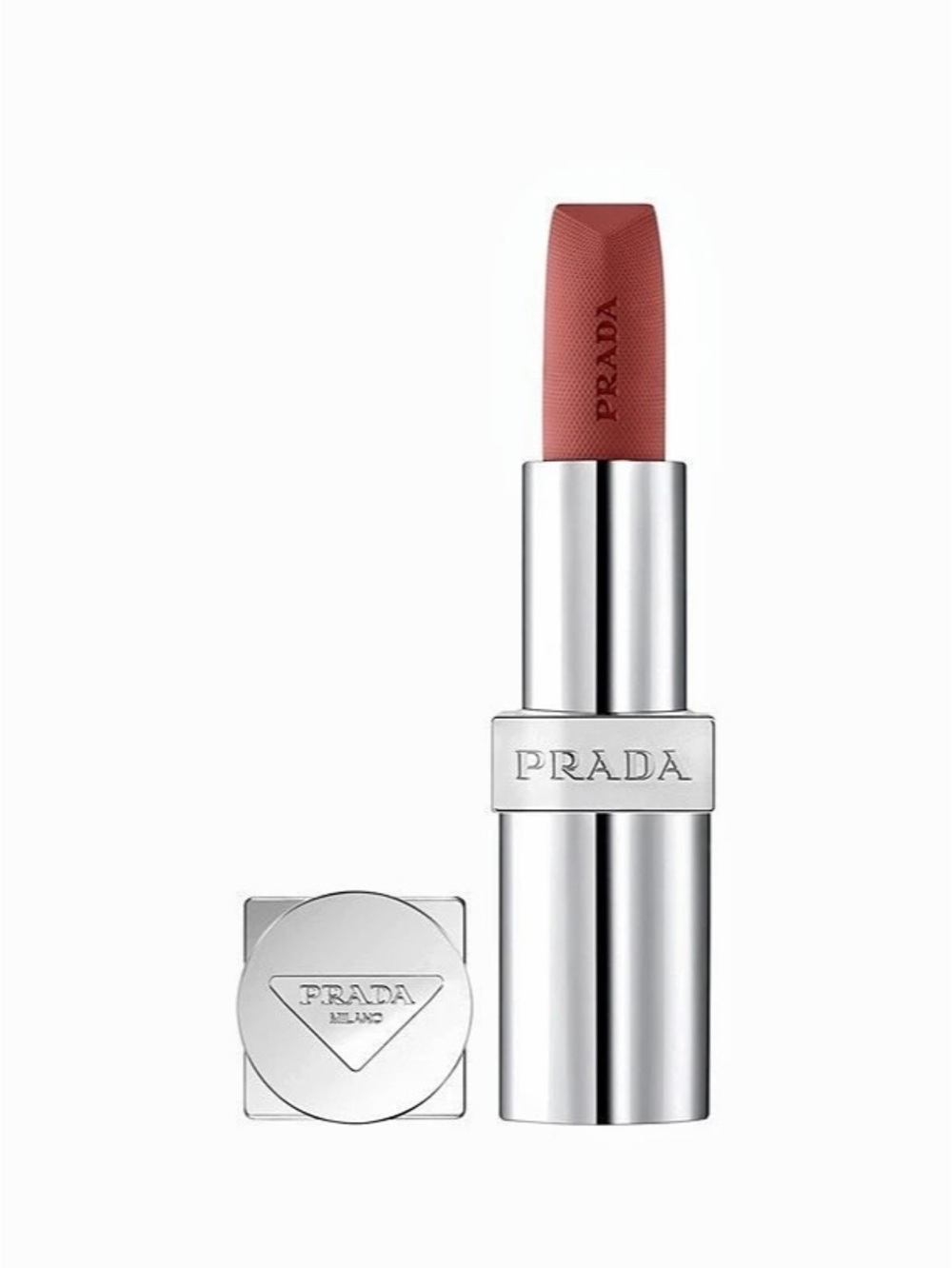 Prada Monochrome Hyper Matte Lipstick — 106 Caramel NEW IN BOX✨
